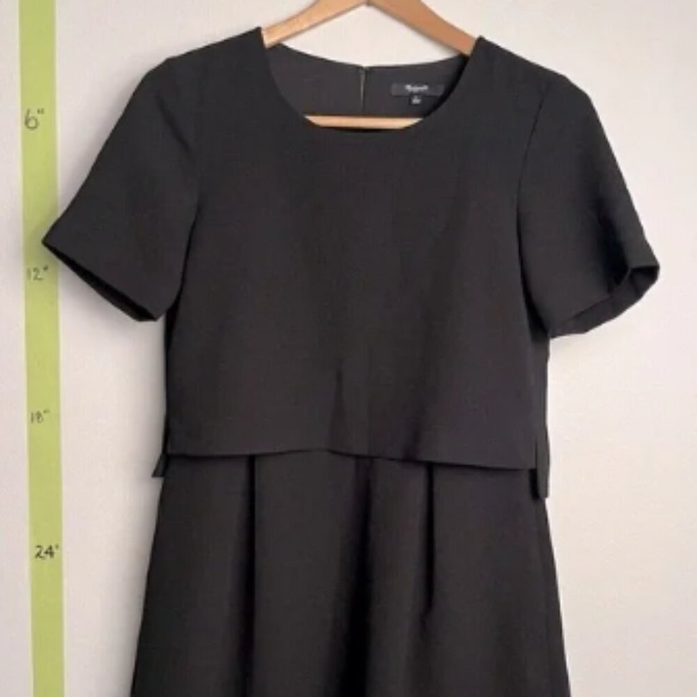 Black Short Sleeve Dress